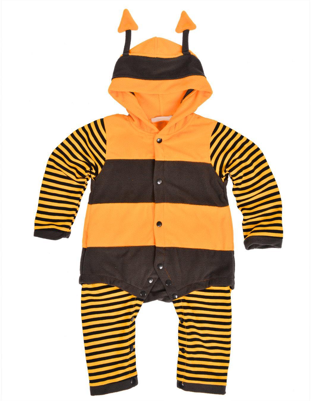 OO55 Fancy Dress Baby Fleece Cartoon Cosplay Ladybird Bee Costume Romper 3 24M