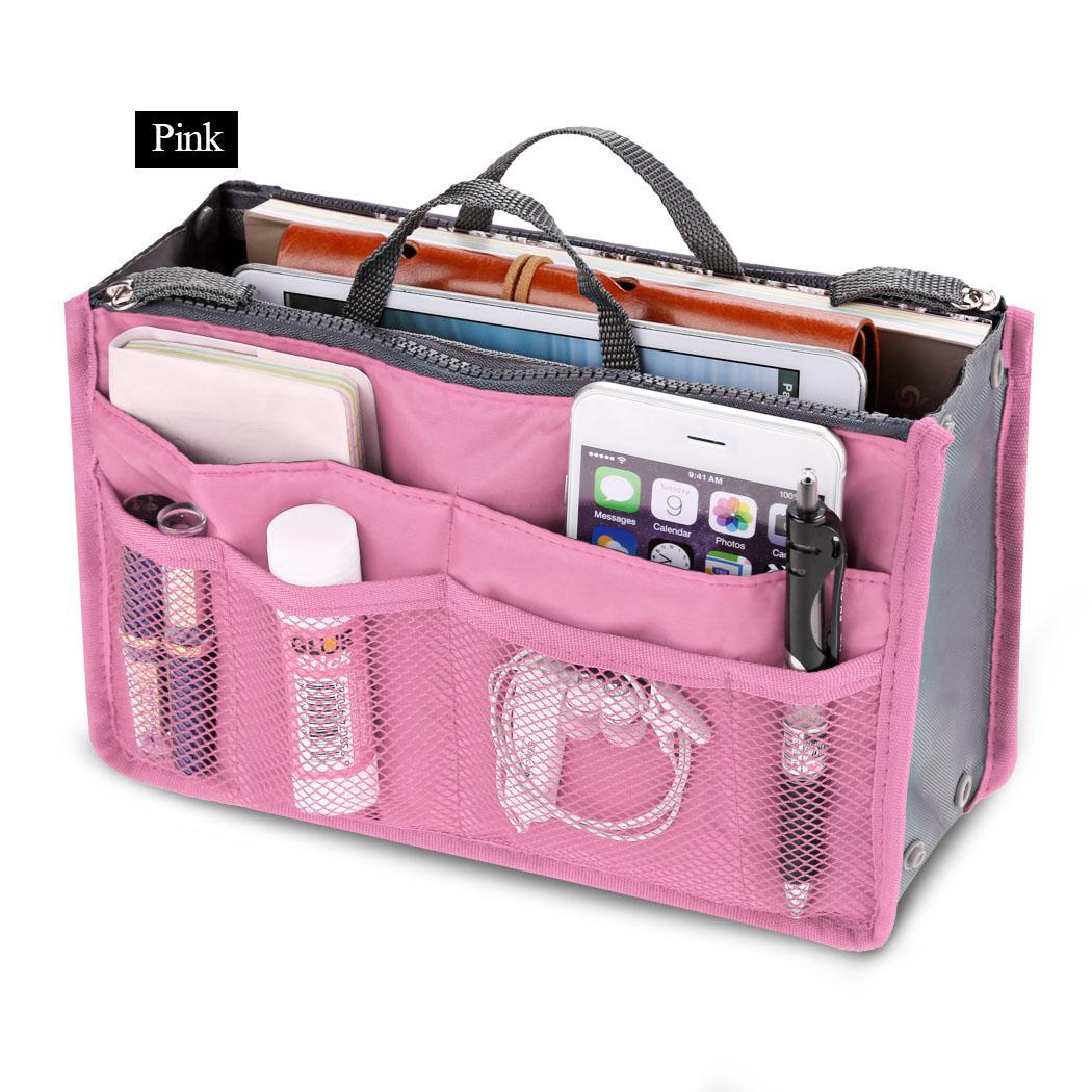 New Women Insert Handbag Organiser Purse Large Liner Organizer Bag Tidy