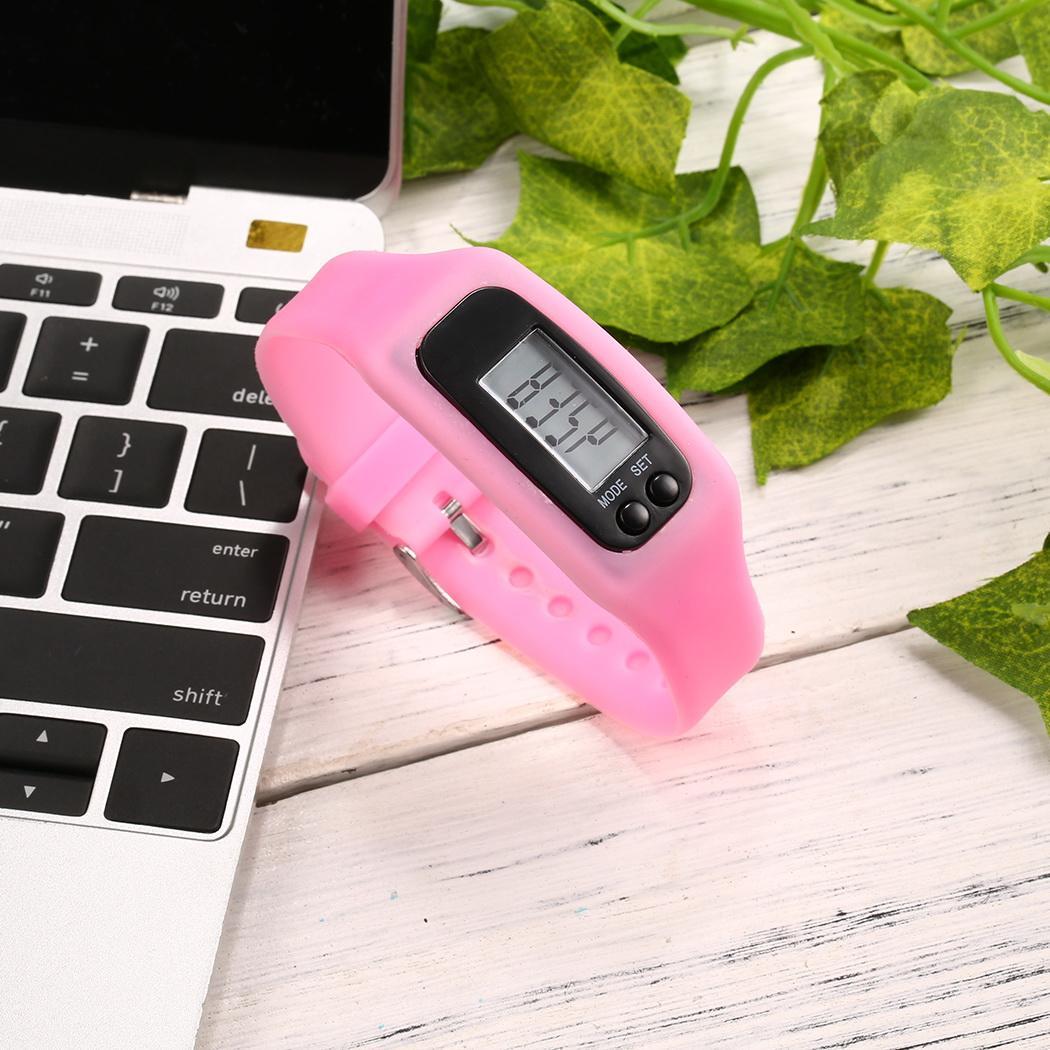 digital watch and pedometer