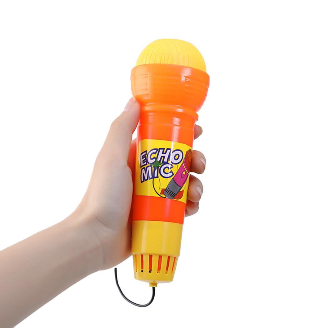 New Kids Children Toy Echo Microphone Toys with Black Cable not need OK